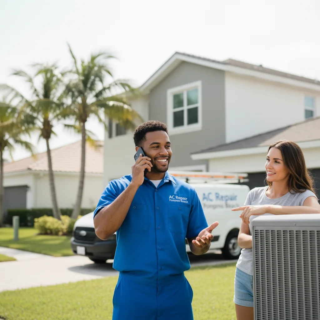 AC Repair Pompano Beach customer support in Moretown